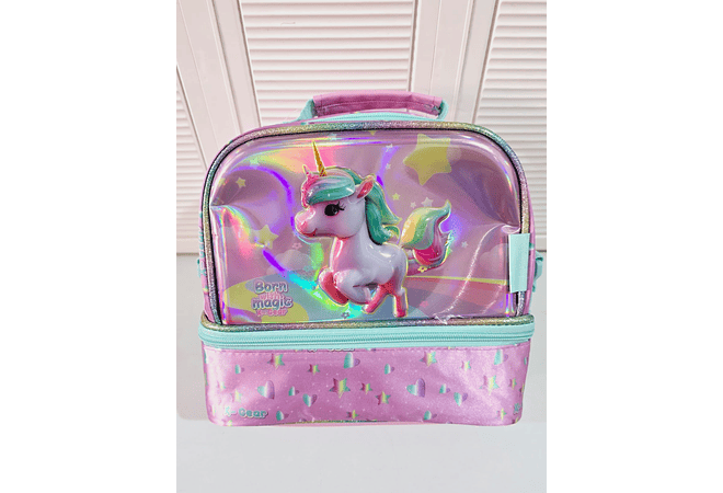 LONCHERA ORIGINAL X-GEAR DISEÑO UNICORNIO MOD# XF619-LB
