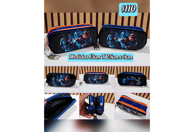 LAPICERA ORIGINAL VARIOS MODELOS NIÑA Y NIÑO MOD# 178639, 901, 11PC