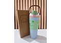 VASO TÉRMICO CON ASA DE MANO DE 890ML(CAJITA CAFÉ )MOD# 25 termo 100
