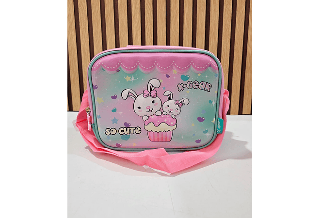LONCHERA ORIGINAL DISEÑO CONEJITO (SO CUTE) MOD# 6488LB