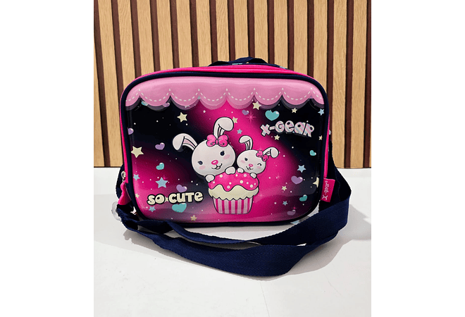 LONCHERA ORIGINAL DISEÑO CONEJITO (SO CUTE) MOD# 6488LB