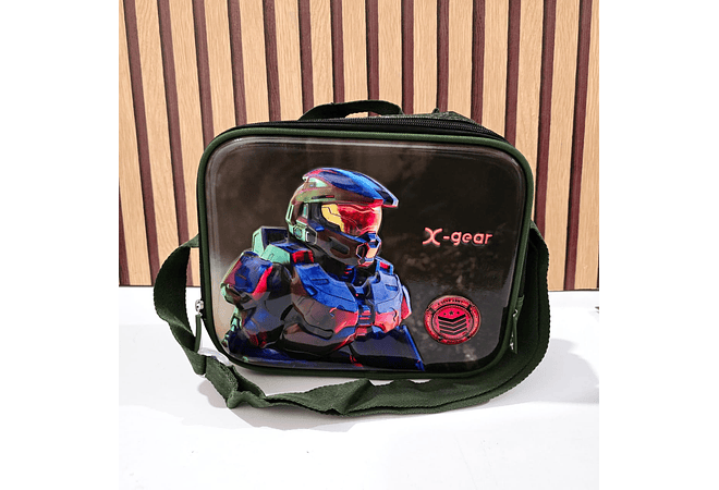 LONCHERA TERMICA ORIGINAL X-GEAR SOLDADO HALO MOD# 6601LB  