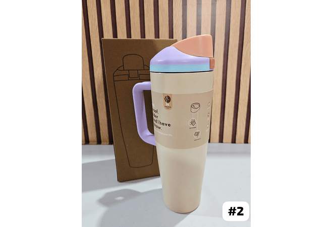 TERMO CON AGARRADERA DE 1185 ML MOD# FBA-30