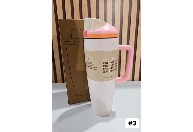 TERMO CON AGARRADERA DE 1185 ML MOD# FBA-30