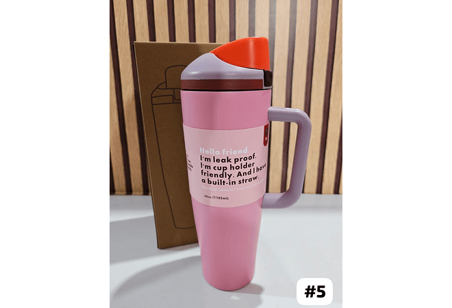 TERMO CON AGARRADERA DE 1185 ML MOD# FBA-30