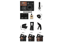 SET DE ACCESORIOS PARA CABALLERO(PERFUME + CINTURÓN + RELOJ + CARTERA)MOD# BY-806