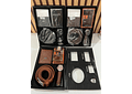 SET DE ACCESORIOS PARA CABALLERO(PERFUME + CINTURÓN + RELOJ + CARTERA)MOD# BY-806