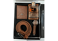 SET DE ACCESORIOS PARA CABALLERO(PERFUME + CINTURÓN + RELOJ + CARTERA)MOD# BY-806