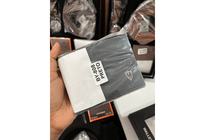 SET DE ACCESORIOS PARA CABALLERO(PERFUME + CINTURÓN + RELOJ + CARTERA)MOD# BY-808