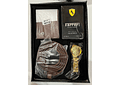 SET DE ACCESORIOS PARA CABALLERO(PERFUME + CINTURÓN + RELOJ + CARTERA)MOD# BY-811