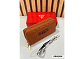 CARTERA PARA DAMA DOBLE CIERRE IMITACIÓN GUESS CAJITA ROJA MOD# GQ-119