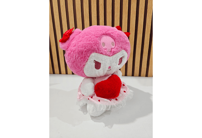 PELUCHE KUROMI / MÉLODI CON CORAZÓN MODEL #PPXT-6281