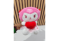 PELUCHE KUROMI / MÉLODI CON CORAZÓN MODEL #PPXT-6281