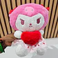 PELUCHE KUROMI / MÉLODI CON CORAZÓN MODEL #PPXT-6281 - Miniatura 3