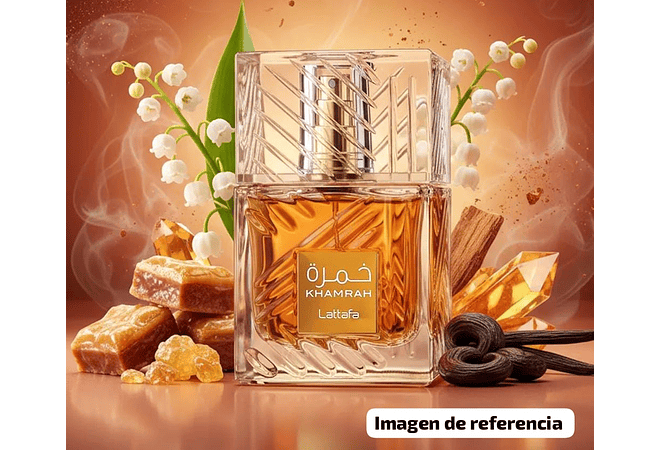 PERFUME UNISEX LATTAFA KHAMRAH DE 100ML IMITACIÓN MOD# 7194