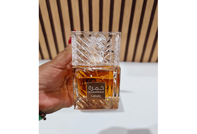 PERFUME UNISEX LATTAFA KHAMRAH DE 100ML IMITACIÓN MOD# 7194