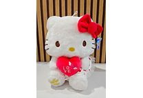 PELUCHE HELLO KITTY CORAZÓN LOVE MODELO #LBQ-7781