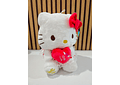PELUCHE HELLO KITTY CORAZÓN LOVE MODELO #LBQ-7781