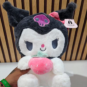 PELUCHE KUROMI / MELODY CON FRESA MODELO  #XZWG-23343