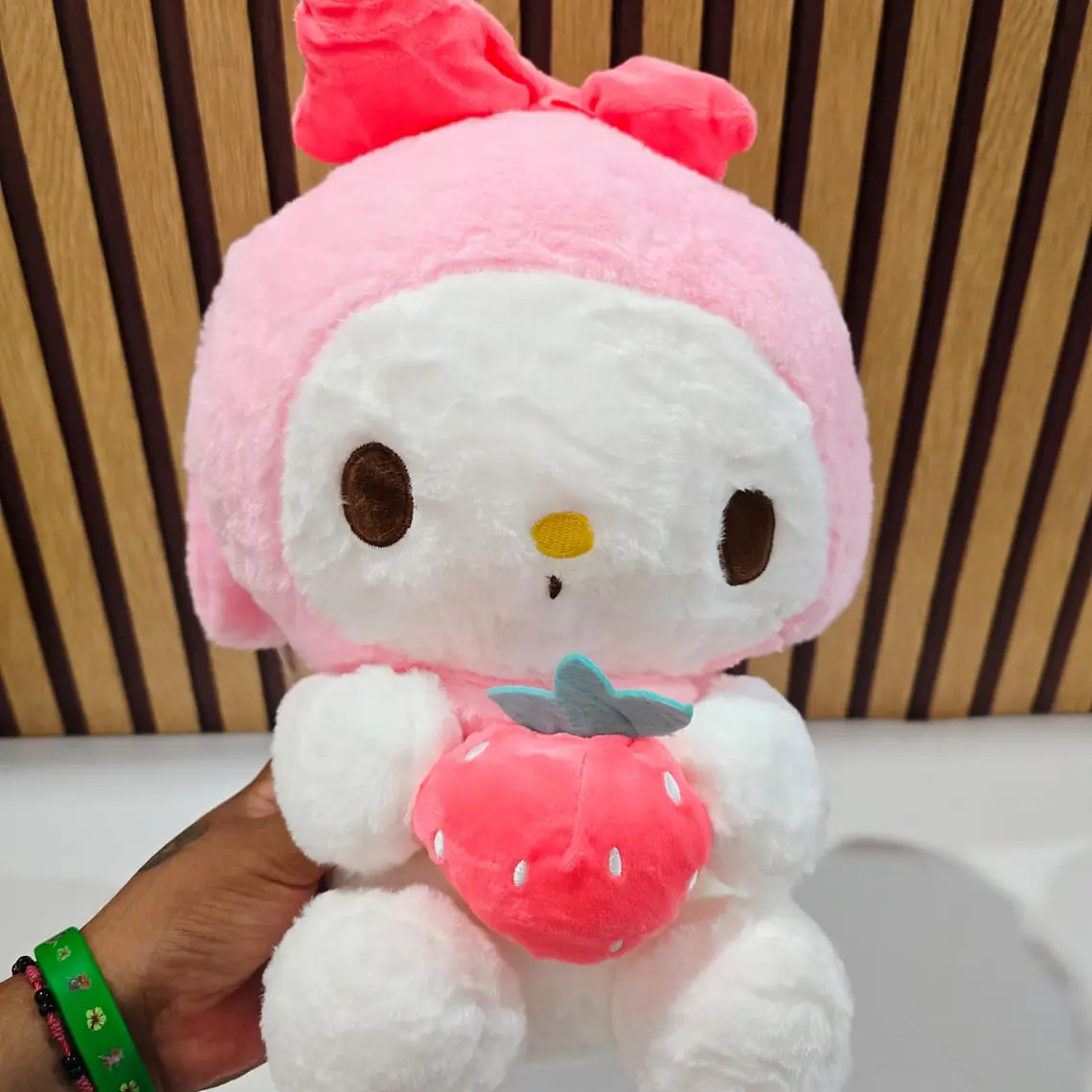 PELUCHE KUROMI / MELODY CON FRESA MODELO  #XZWG-23343 3