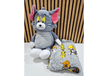 TOM Y JERRY/PELUCHE CON FRAZADA MOD# 328ABK O 328ABJ