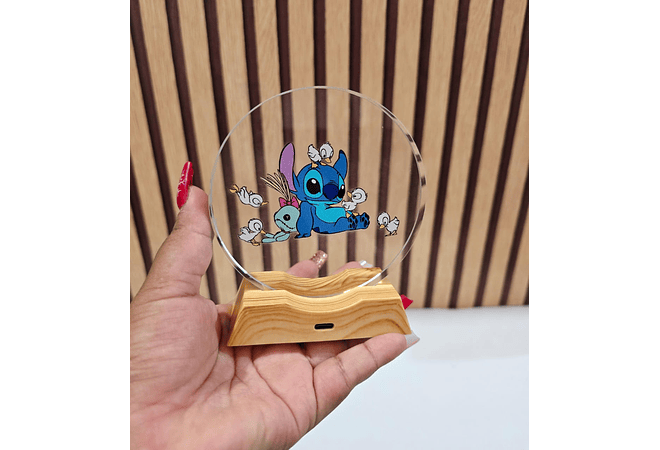 LÁMPARA DISEÑO STITCH MOD# ESP10A