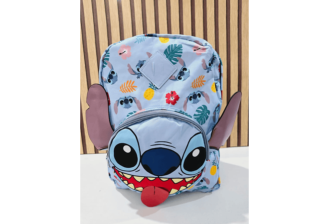 MOCHILA GRANDE DISEÑO STITCH MOD# 02