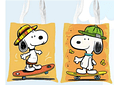 BOLSA DE MANTA DISEÑO SNOOPY MOD# E2551