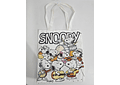 BOLSA DE MANTA DISEÑO SNOOPY MOD# E2551