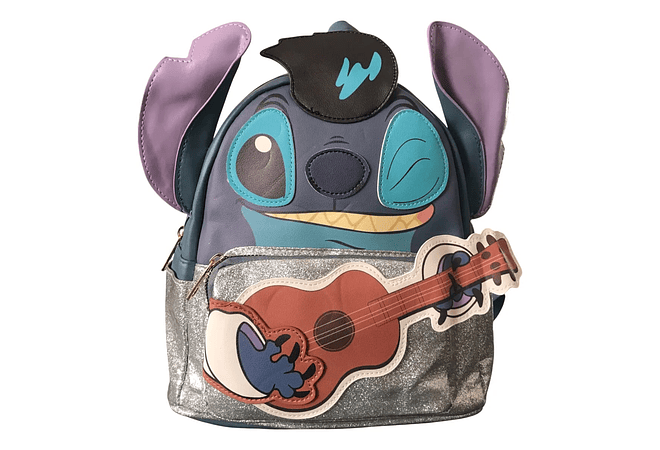 MOCHILA JUVENIL STITCH/GUITARRA 🎸