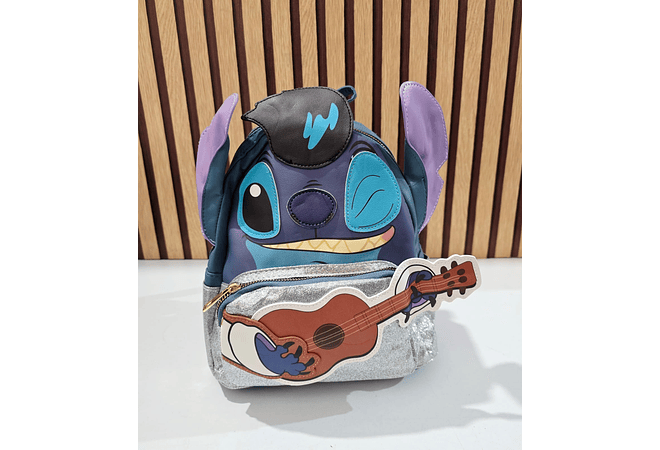 MOCHILA JUVENIL STITCH/GUITARRA 🎸