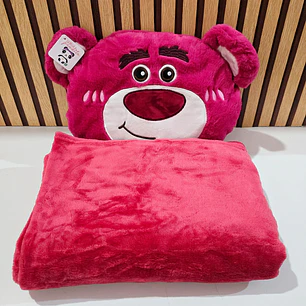 ALMOHADA CON FRAZADA DISEÑO LOTSO MOD# 328YD