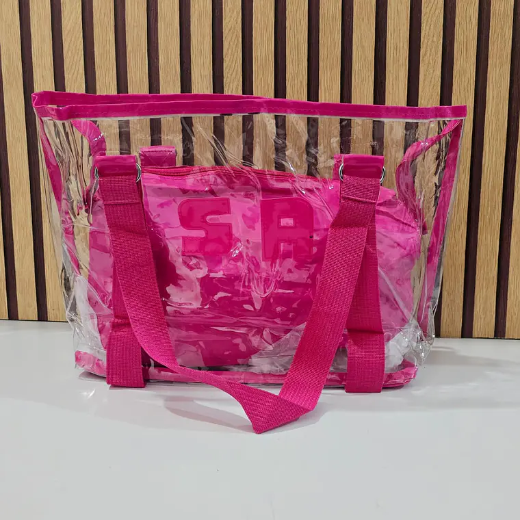 BOLSO FIUSHA TRANSPARENTE 