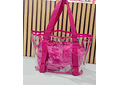 BOLSO FIUSHA TRANSPARENTE "SA" CON COSMEQUITERA