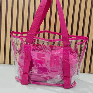 BOLSO FIUSHA TRANSPARENTE 
