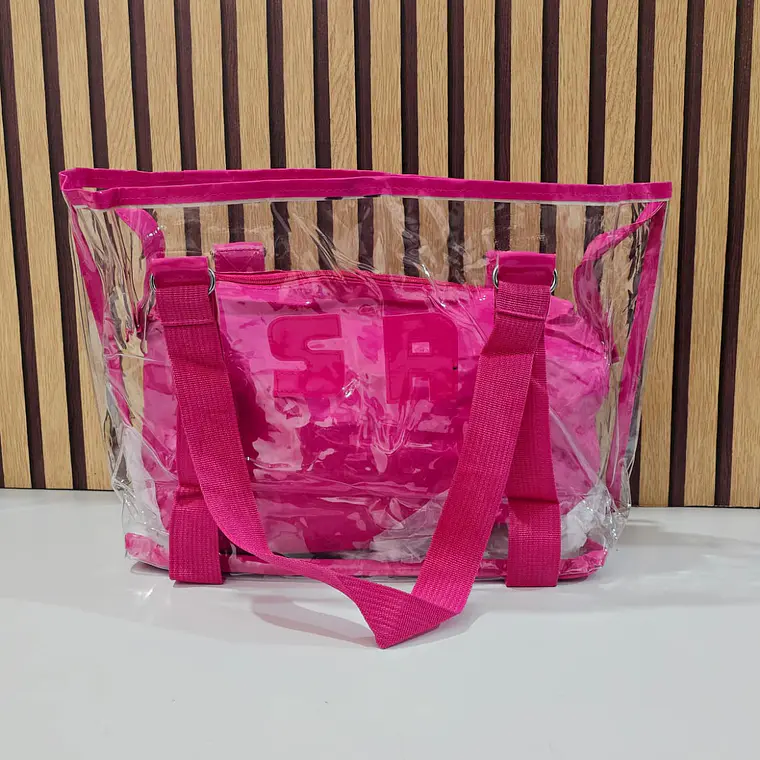 BOLSO FIUSHA TRANSPARENTE 