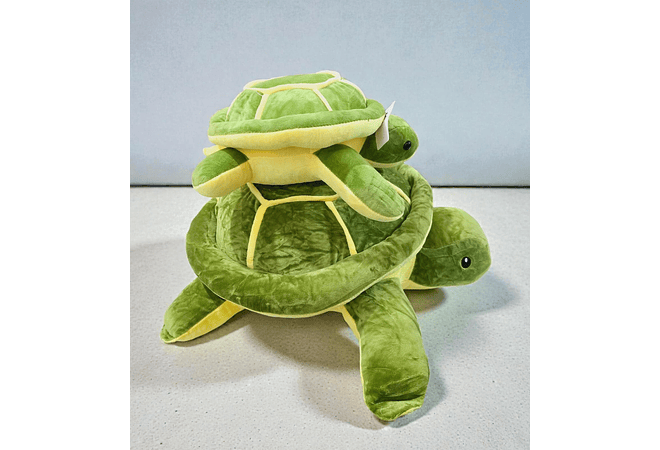 PELUCHE/TORTUGA PEQUEÑA Y GRANDE MOD# (110119/800151) 🐢