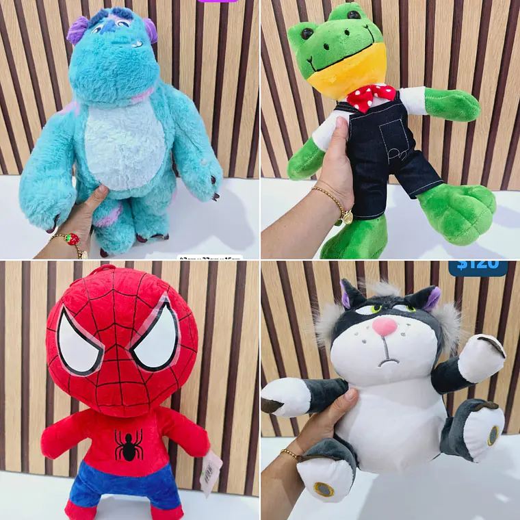 PELUCHES VARIOS MODELOS Y DISEÑOS (31464, TW-85)🥰🧸 1