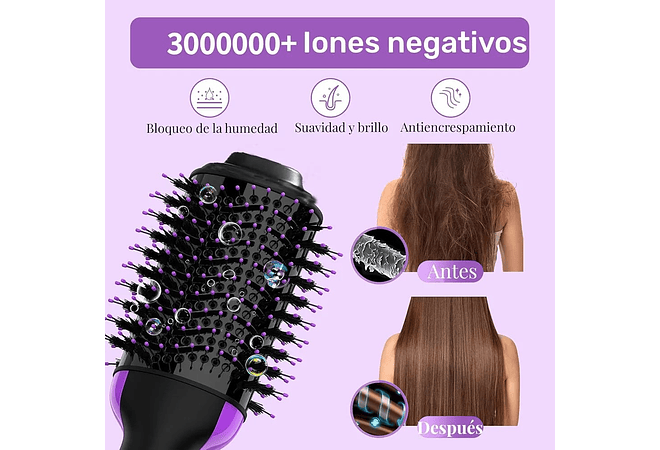 CEPILLO SECADOR PARA EL CABELLO MOD# SEPE