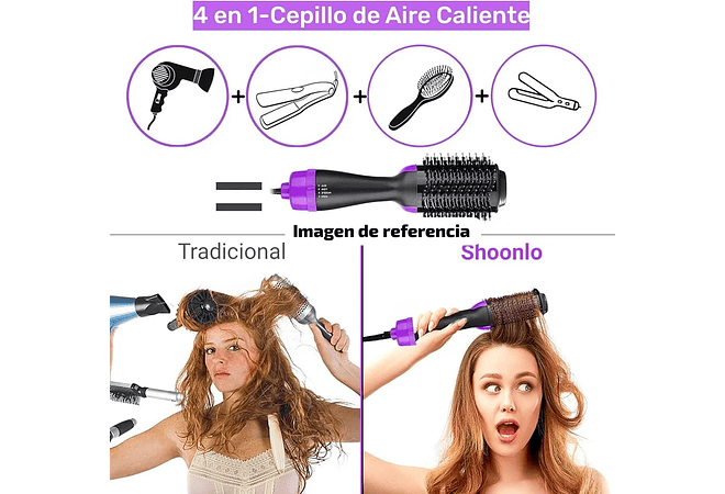 CEPILLO SECADOR PARA EL CABELLO MOD# SEPE