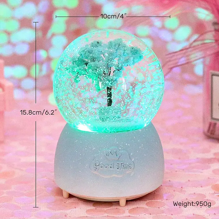 BOLA DE CRISTAL CON SONIDO MOD# 178-453G 🔮 8