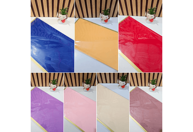 PAQ CON 20 PLIEGOS DE PAPEL COREANO(COLORES LISOS) MOD# MSD-NHZ-2612 O 2607