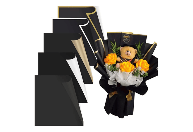 PAQ CON 20 PLIEGOS DE PAPEL COREANO(COLORES LISOS) MOD# MSD-NHZ-2612 O 2607