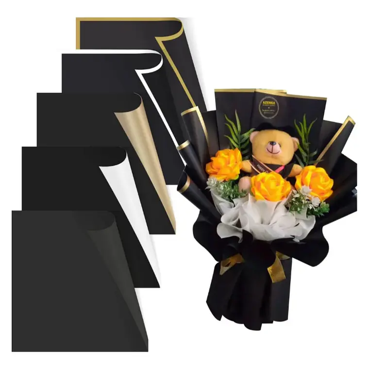 PAQ CON 20 PLIEGOS DE PAPEL COREANO(COLORES LISOS) MOD# MSD-NHZ-2612 O 2607 11
