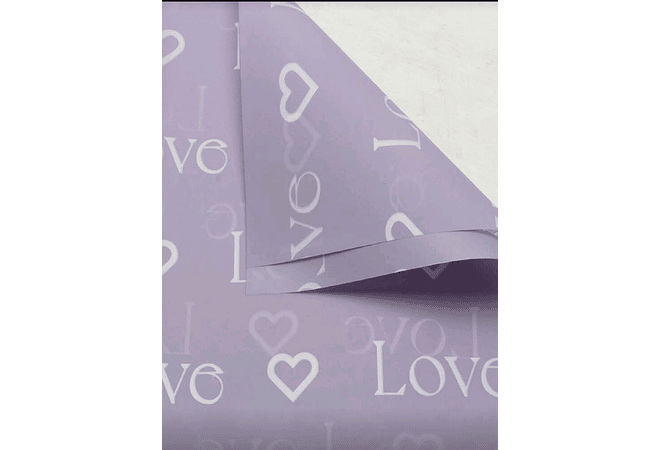 PAQ. CON 20 PLIEGOS DE PAPEL COREANO (LOVE ❤️) MOD# MSD-BHZ-2614