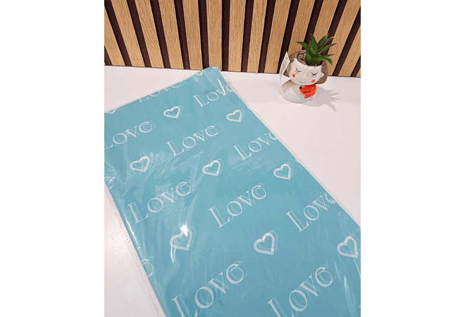 PAQ. CON 20 PLIEGOS DE PAPEL COREANO (LOVE ❤️) MOD# MSD-BHZ-2614