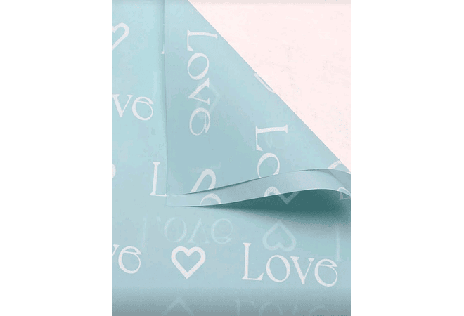 PAQ. CON 20 PLIEGOS DE PAPEL COREANO (LOVE ❤️) MOD# MSD-BHZ-2614