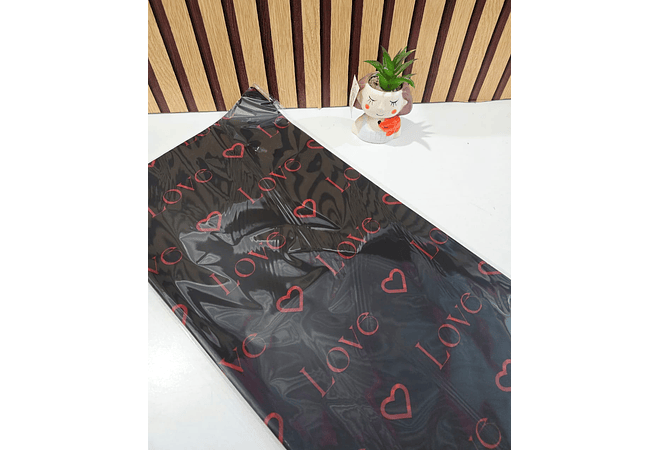 PAQ. CON 20 PLIEGOS DE PAPEL COREANO (LOVE ❤️) MOD# MSD-BHZ-2614