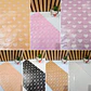 PAQ CON 20 PLIEGOS DE PAPEL COREANO ESTAMPADO CORAZONCITOS MOD# MSD-NHZ-2615 - Miniatura 1