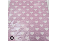 PAQ CON 20 PLIEGOS DE PAPEL COREANO ESTAMPADO CORAZONCITOS MOD# MSD-NHZ-2615